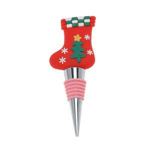 Unique Bargains Silicone Ring Christmas Stocking Stopper Aluminum Alloy TPE 4.53"x1.06"x0.83" 1 Pc - 1 of 3