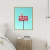 Amanti Art Mr. Eds Drive In Vintage Sign by Tom Windeknecht Canvas Wall Art Print Framed - 4 of 4