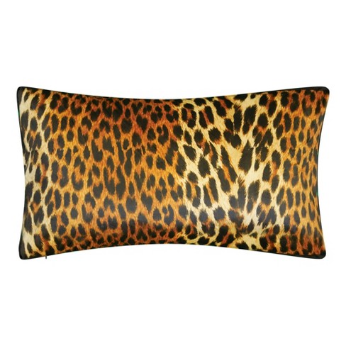 Jazzy Leopard Lumbar Throw Pillow Edie Home Target