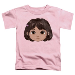 Toddler Boys' Dora 2024 Series Dora Large Face T-Shirt - 1 of 4