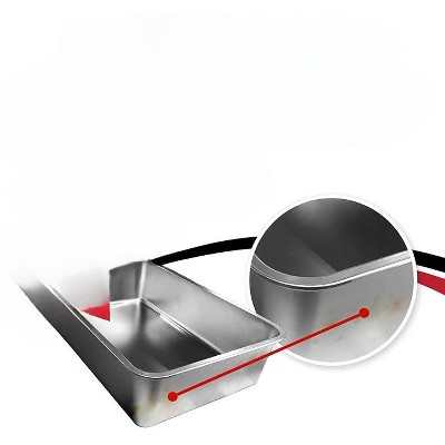 Ultimate stainless steel cat xl litter box top