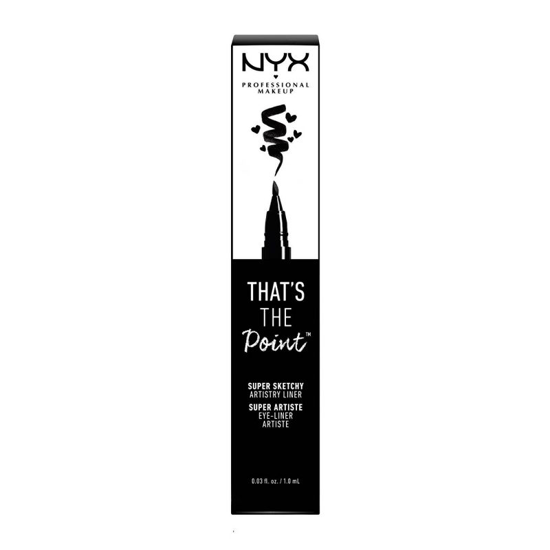 NYX Professional Makeup That's The Point Eyeliner - Quite the Look - Black, 6 of 8