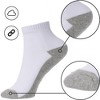 Alpine Swiss Mens Ankle Socks 8 Pack Cotton Athletic Performance Socks for Men Moisture-Wicking Cushioned Quarter Length Socks Reinforced Heel & Toe - 3 of 4