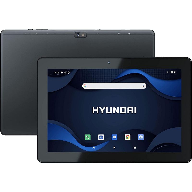 HYUNDAI Hytab Plus 10.1" Tablet, 10 Inch HD IPS Tablet, Android 11 Go, Quad-Core, 2GB RAM, 32GB Storage, Dual Camera, 4G LTE (T-Mobile only), 1 of 9