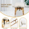 FDW Massage Table Massage Bed SPA Bed 2 Fold Massage Table Heigh Adjustable 73’’ Long PU Portable Salon Bed W/Half Bolsters Sheets Carry Case - 4 of 4