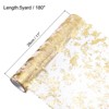 Unique Bargains Metallic Foil Thin Mesh Polyester Luxurious Table Runner - 2 of 3