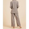 Women's Double Breasted Blazer - moodie - 2 of 3