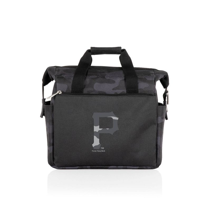 MLB Pittsburgh Pirates On The Go Soft Lunch Bag Cooler - Black Camo, 1 of 5