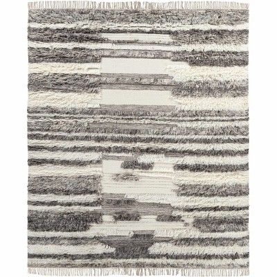 Hauteloom Rectangle Area Rug   Cream