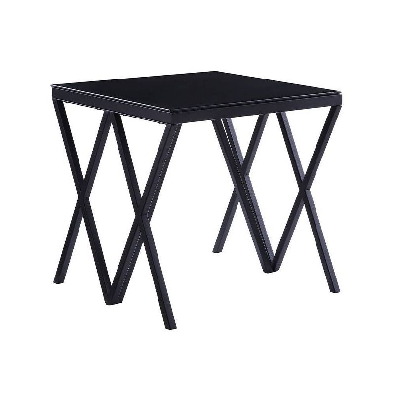 Magenta 22&#34; Accent Tables Black and Glass - Acme Furniture, 4 of 10