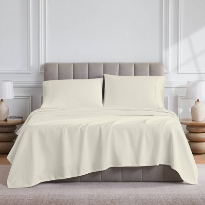 400 Thread Count Wrinkle Free Cotton Solid Sheet Set - Purity Home : Target