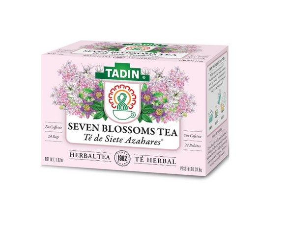 Tadin Siete Azahares Herbal Seven Blossoms Tea - 24ct