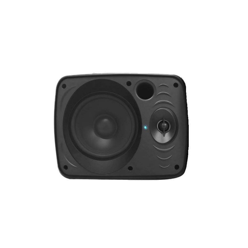 Pyle 5.25 Inch 600W Indoor Outdoor Waterproof Bluetooth Black Speaker (8 Pack), 3 of 7