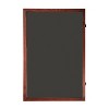 Flash Furniture Banks Jersey Display Case with Solid Pine Wood Frame, UV Treated Acrylic Window, Fabric Backing Board, and Anti-Theft Lock - 4 of 4