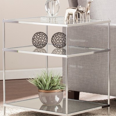 Knox Glam Mirrored Side Table - Thumbnail 3