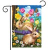 Briarwood Lane Spring Garden Flag 12x18 For Outdoor Spring Bunny Basket For Spring Garden Flag Flags For Outside - 2 of 4