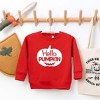 The Juniper Shop Hello Pumpkin Face Toddler Graphic Sweatshirt - 2 of 3