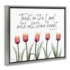 Stupell Industries Trust The Lord Tulips, 25" x 31" - 3 of 4