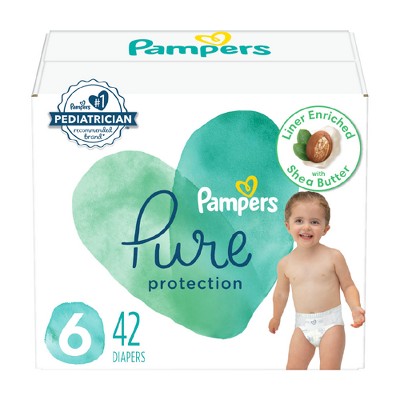 Pampers Pure Protection Diapers - (Select Size and Count)