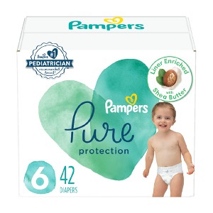 Pampers Pure Protection Diapers - (Select Size and Count) - 1 of 4