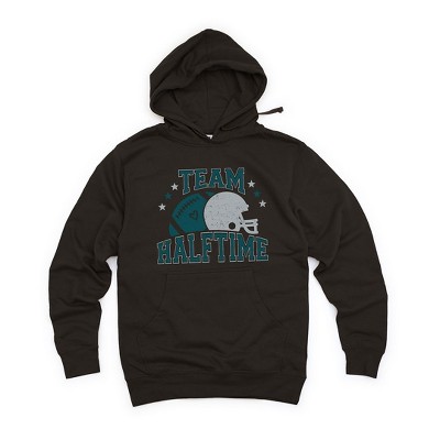 Simply Sage Market Women's Graphic Hoodie Hoodie Team Halftime Distressed - Green