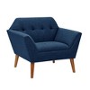 NicBex Accent Chair Upholstered Living Room Chair Comfy Chair Reading Chair for Reading Room, Bedroom - 3 of 4