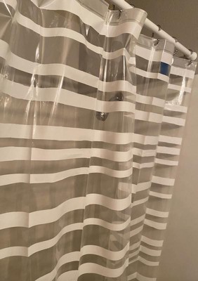 Peva Shower Curtain + Rings White - Room Essentials™ : Target