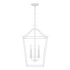 Capital Lighting Grady 4 - Light Chandelier in  Textured White - 2 of 4
