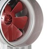 Vortex VTX600S Powerfan Energy-Efficient Quiet S-Line Inline Ventilation Fan, 120 Volts, 347 Cubic Feet Per Minute, Black/Red - 2 of 3