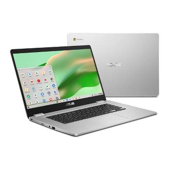 ASUS 15.6" Chromebook Laptop - Intel Processor - 4GB RAM - 64GB Storage - Silver (C523NA-TH44F)