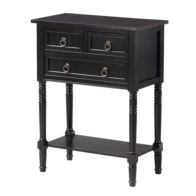 Kendra 3 Drawer Hall Table with Shelf - Breighton Home, 1 of 11
