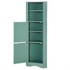 NicBex Bathroom Storage Cabinet,Floor Coner Cabinet with Doors and Adjustable Shelves for Bathroom - 4 of 4