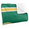 Norfolk State University Primary Logo Silky Touch Blanket White 50x60 - 3 of 4
