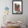 21" x 15" Cocktail Fresh Bear Animals Framed Art Print - Wynwood Studio: Modern Home Decor, Digital Zoo/Wildlife Artwork - 3 of 4
