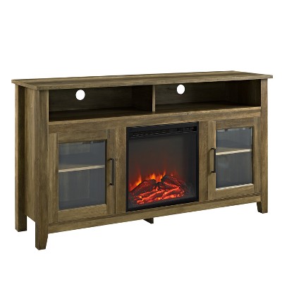 target fireplace tv stand