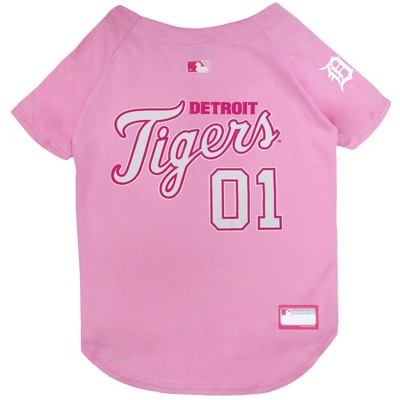 detroit tigers pink t shirt