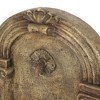 NAYSAYE Fountain Classic Two Tier Spout Design with Timeless Stone Inspired Style for Garden Patio Outdoor, Light Brown, 12.1"*35.25"*24.96" - 4 of 4