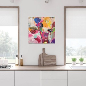 iCanvas Leave Dem Alone Floral by Nikki Chu Canvas Print Wall Art - 1 of 3