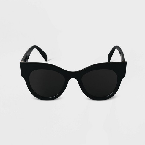 Black cat eye outlet sunglasses