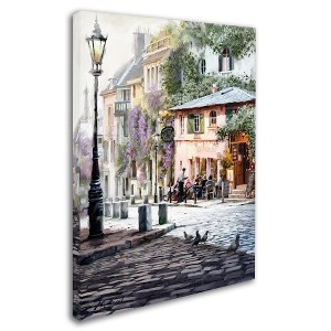 Trademark Fine Art-The Macneil Studio 'Sunshine Cafe' Multi Panel Art Set Small 3 Piece - 1 of 3