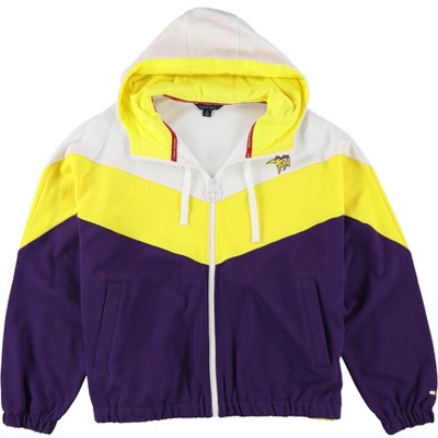 Tommy Hilfiger Womens Minnesota Vikings Hoodie Sweatshirt