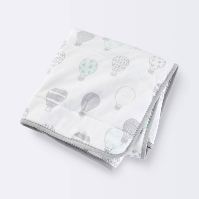 Jersey Knit Blanket In the Clouds - Cloud Island™ Platinum