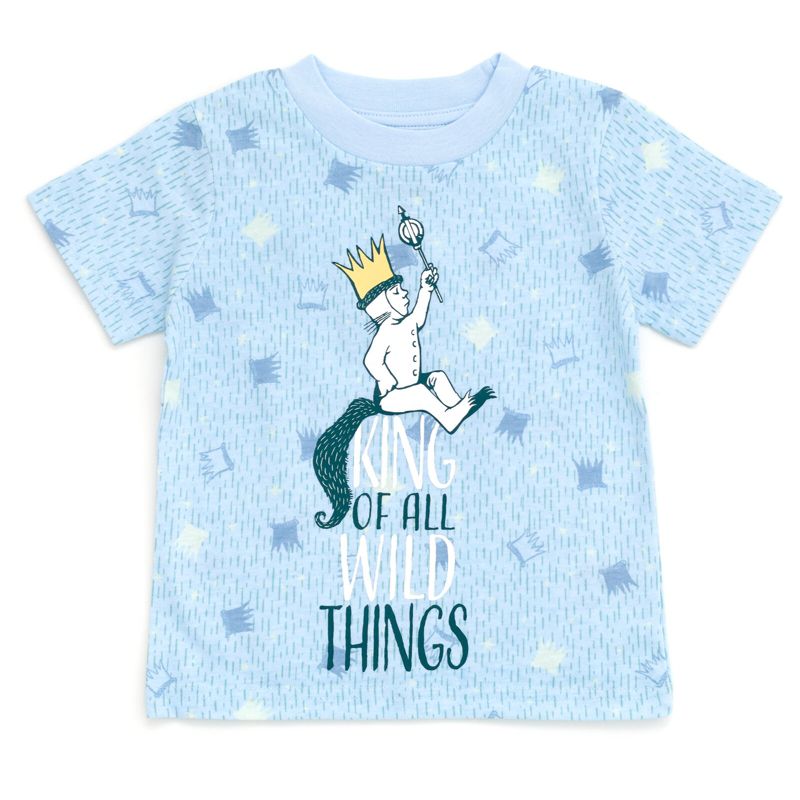 Warner Bros. Where the Wild Things Are Max Baby Cosplay T-Shirt and Crown Infant, 2 of 5