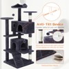 Musment Multi-functional cat tree house cat climbing frame, lounge and recreation area detachable toy, 54in - 4 of 4
