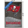 Trends International NFL Tampa Bay Buccaneers - Logo 20 Framed Wall Poster Prints - 3 of 4