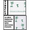 LA LEELA Men's Hawaiian Shirt Fashion Button Down Short Sleeves Holidays Aloha Party Casual Tops Summer Beaches Shirts for Mens - 4 of 4