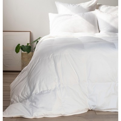 Twin White Cotton All Season Duvet Comforter