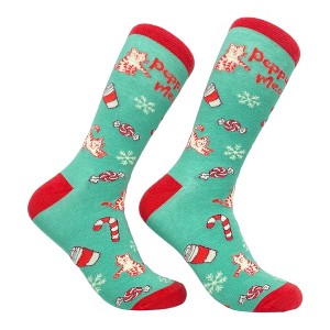 Crazy Dog T-Shirts Women's Rise Up And Be Brave Socks Funny Motivational Inspirational Graphic Footwear - 1 of 4