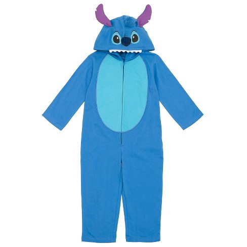 Disney Lilo Stitch Zip Up Coverall Infant To Big Kid Target