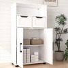 Bella Depot 42.5''H Farmhouse Storage Cabinet with Adjustable Shelves - 2 of 4